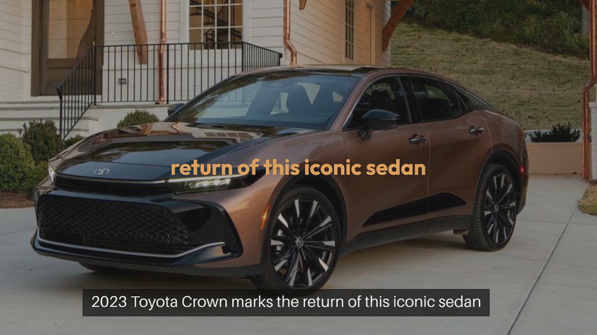 'Video thumbnail for 2023 Toyota Crown Review: Odd to Consider, Easy to Live With'