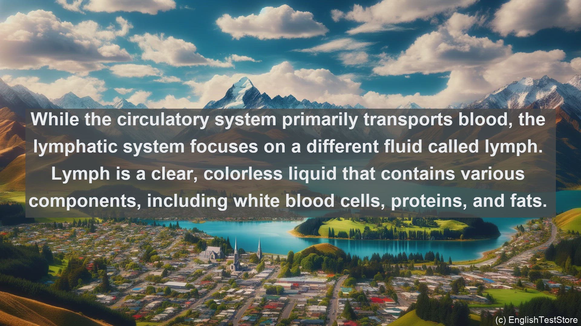 'Video thumbnail for Lymphatic system in science  definition and examples'