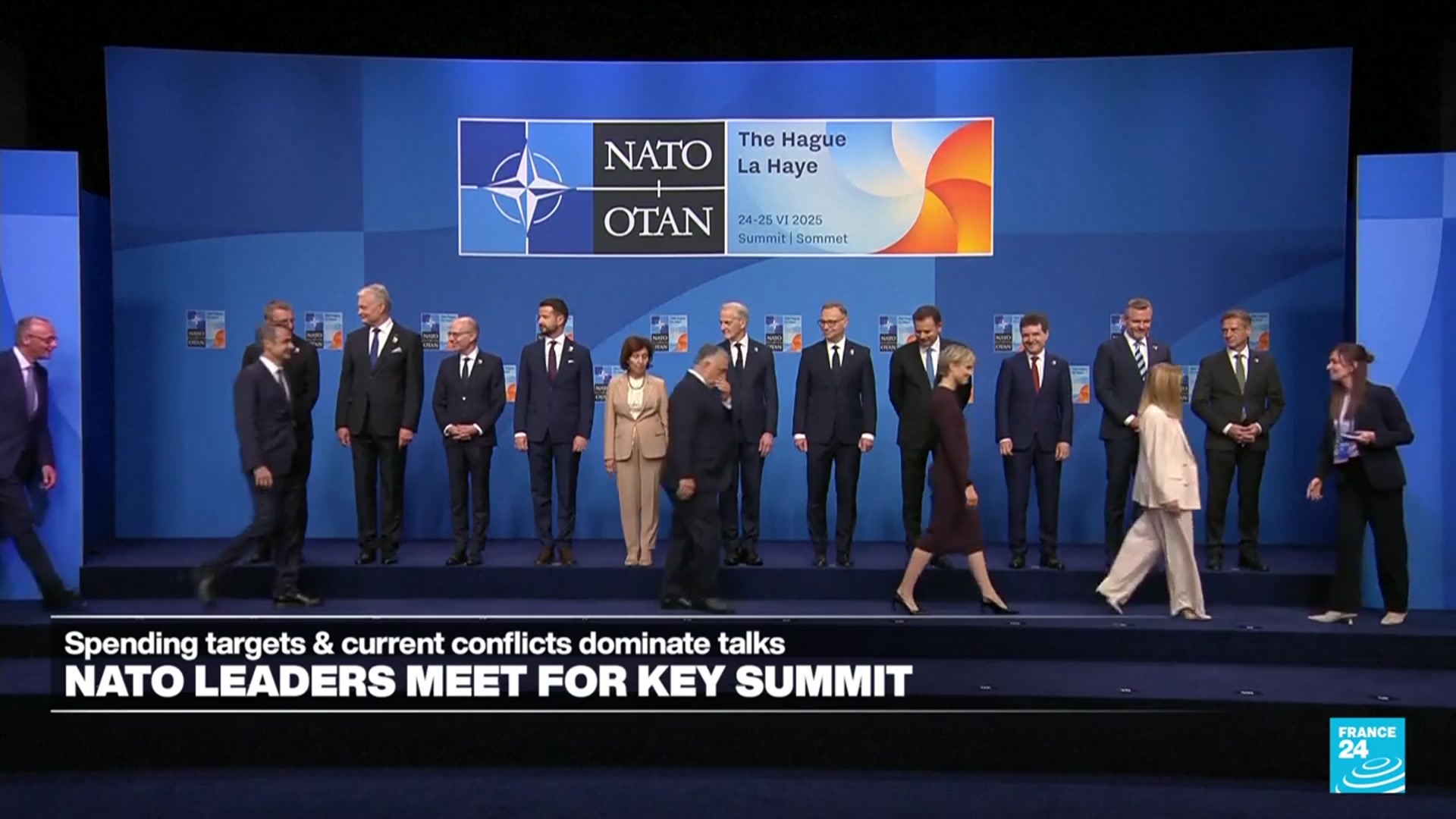 'Video thumbnail for NATO Summit: 'Everyone is trying their best to roll out the red carpet for Trump''