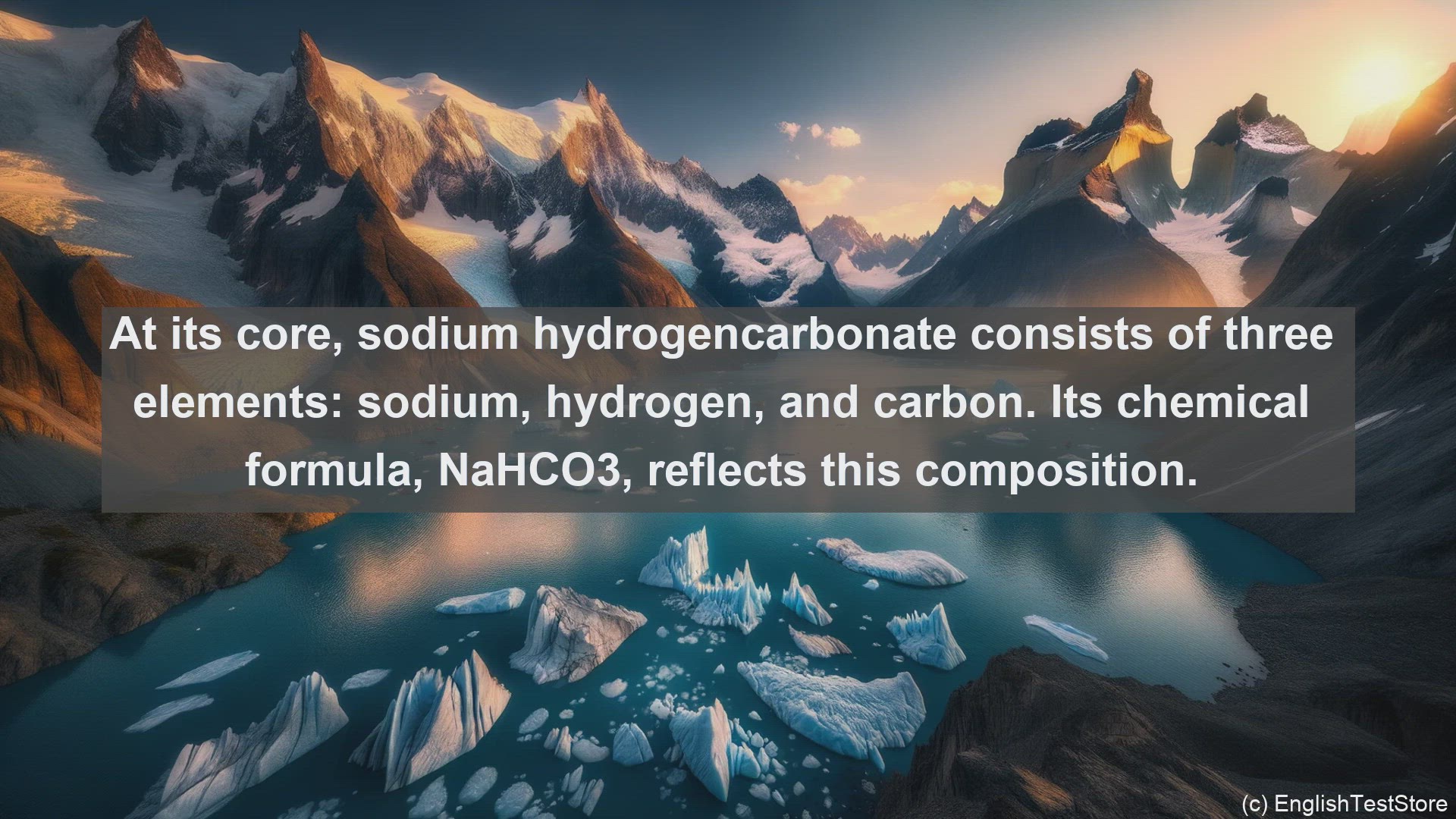 'Video thumbnail for Sodium hydrogencarbonate in science  definition and examples'