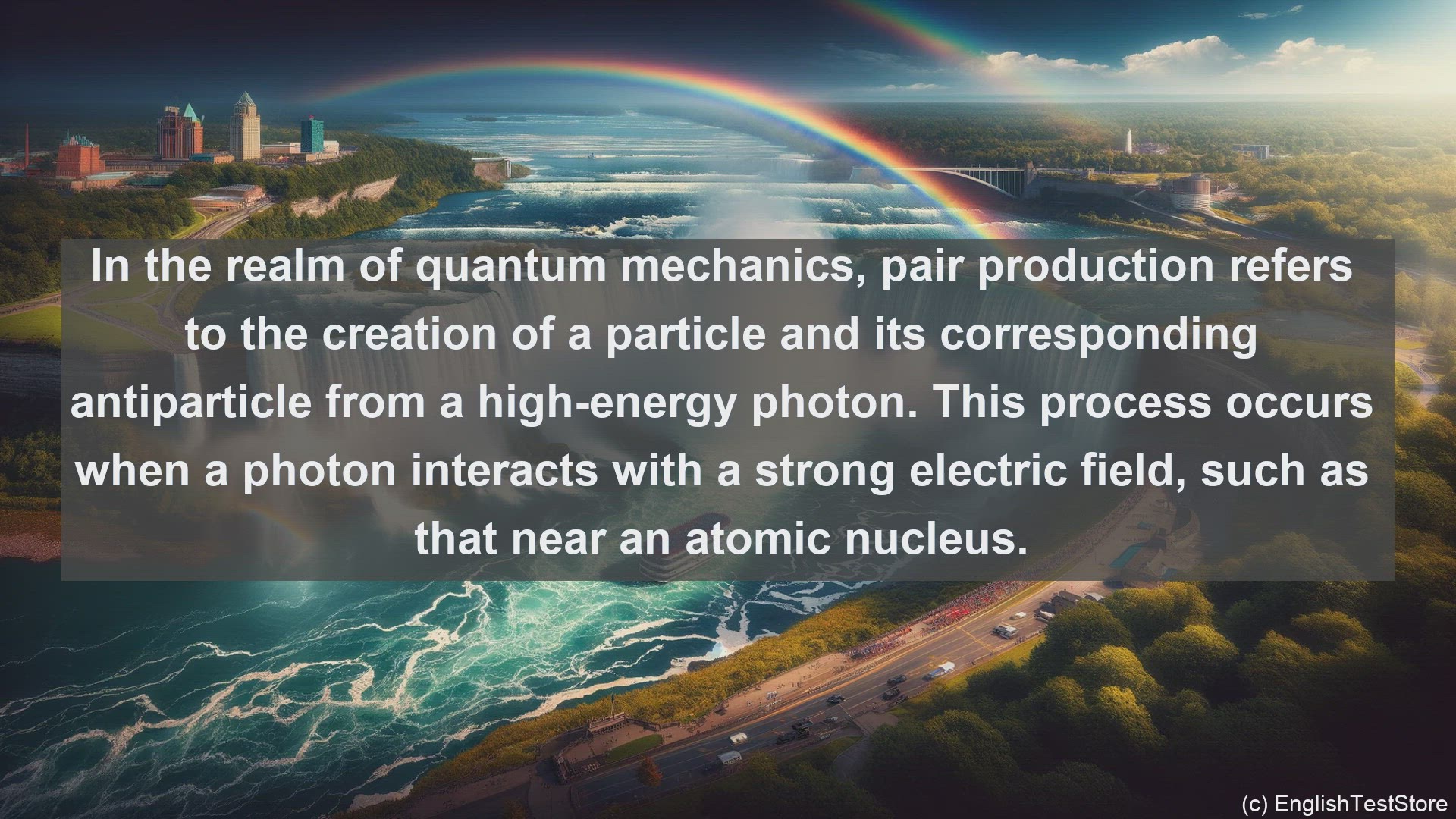 'Video thumbnail for Pair production in science  definition and examples'