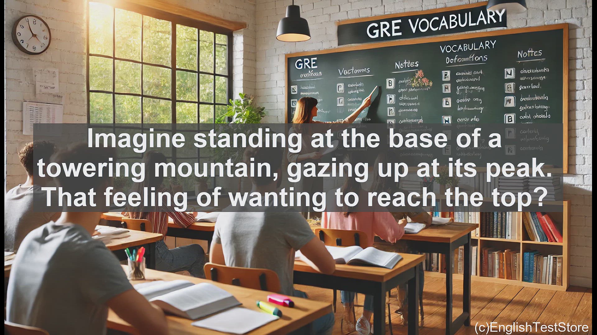 'Video thumbnail for GRE Vocabulary Lesson: Aspiration - A GRE Vocabulary Essential'