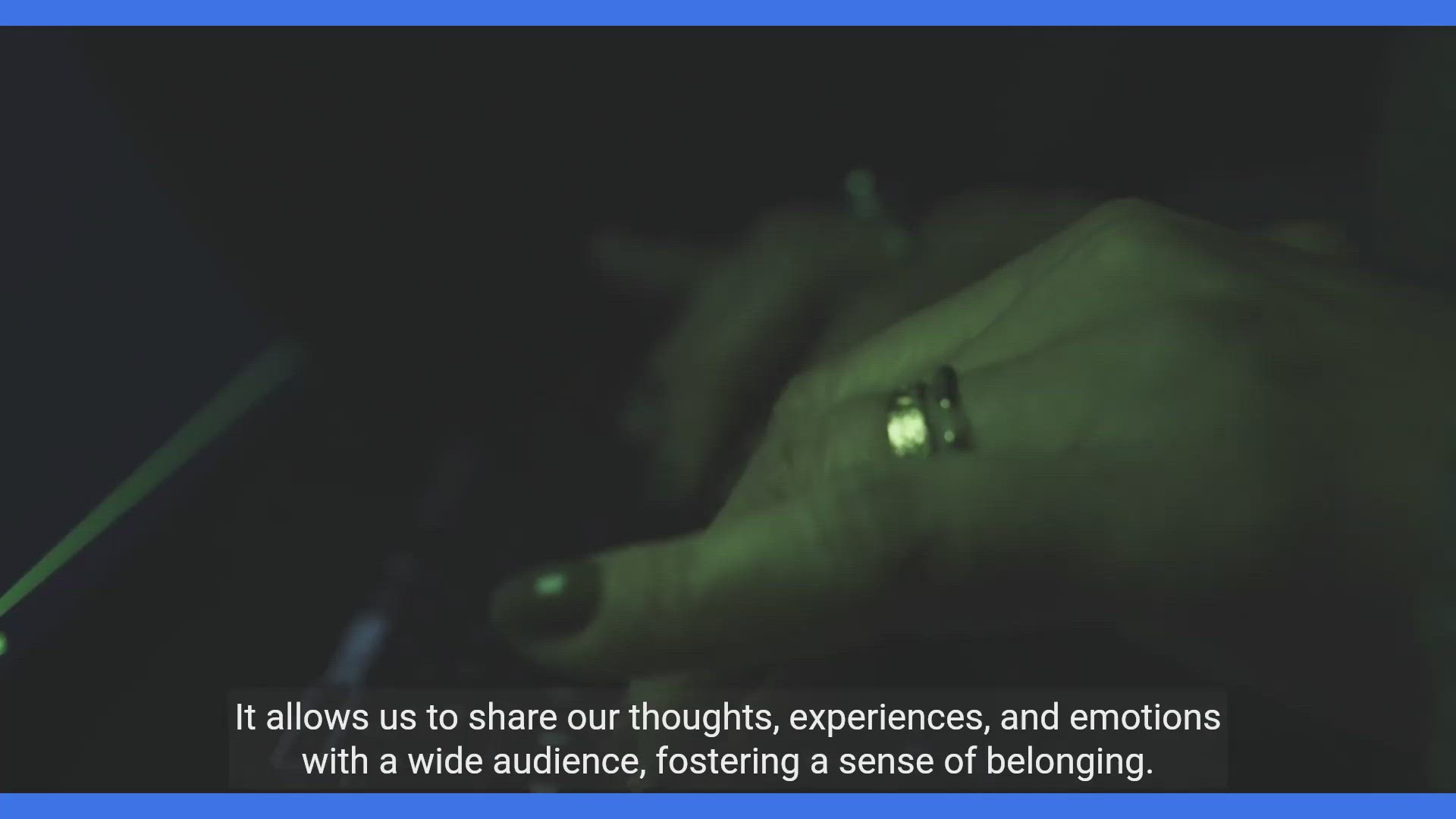 'Video thumbnail for Uncovering the Impact of Social Media on Our Lives'