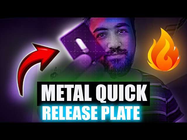 Video thumbnail for Your Gear Swapping Game with 2 Pieces Metal Quick Release Plate! 📸🔄