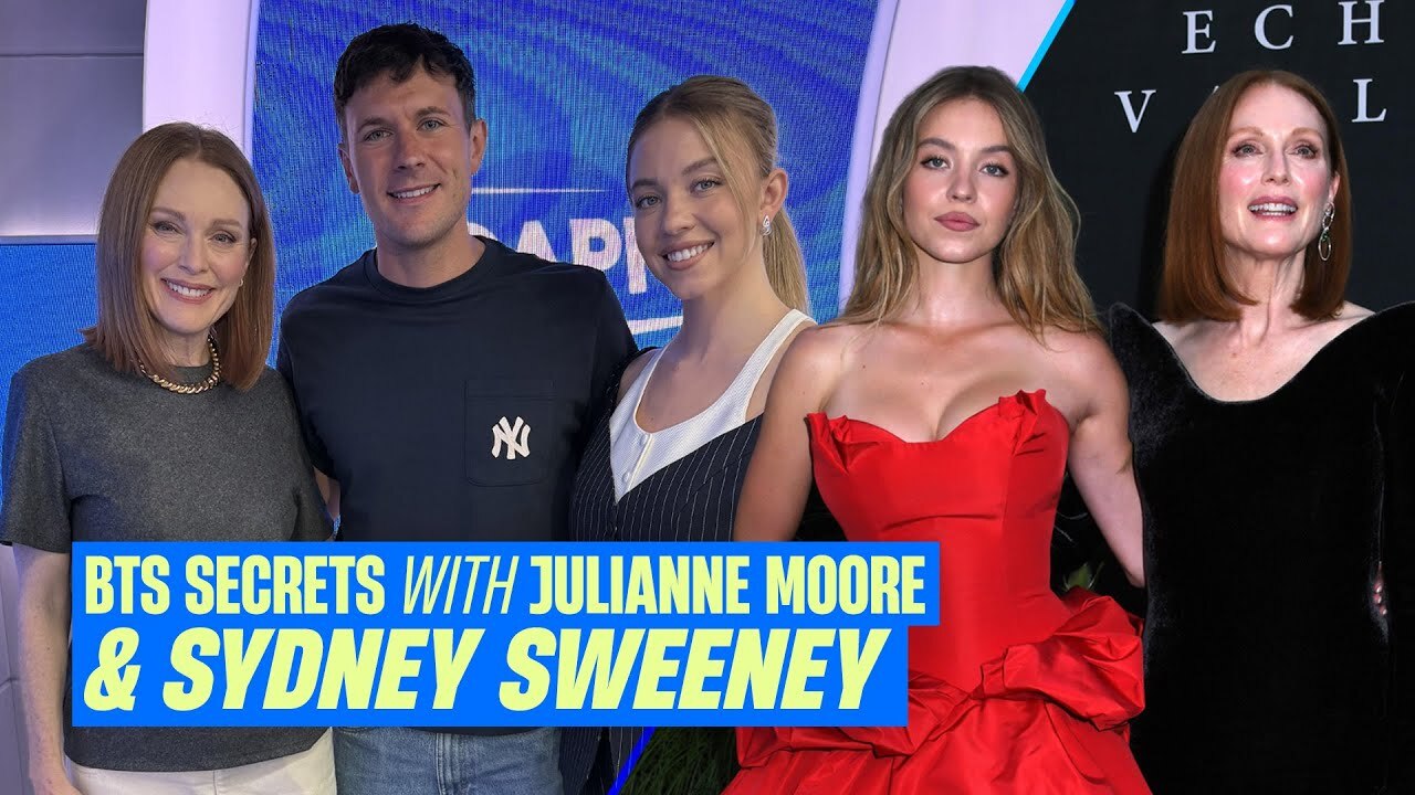 'Video thumbnail for Behind The Scenes Secrets from Echo Valley with Sydney Sweeney and Julianne Moore | Capital'