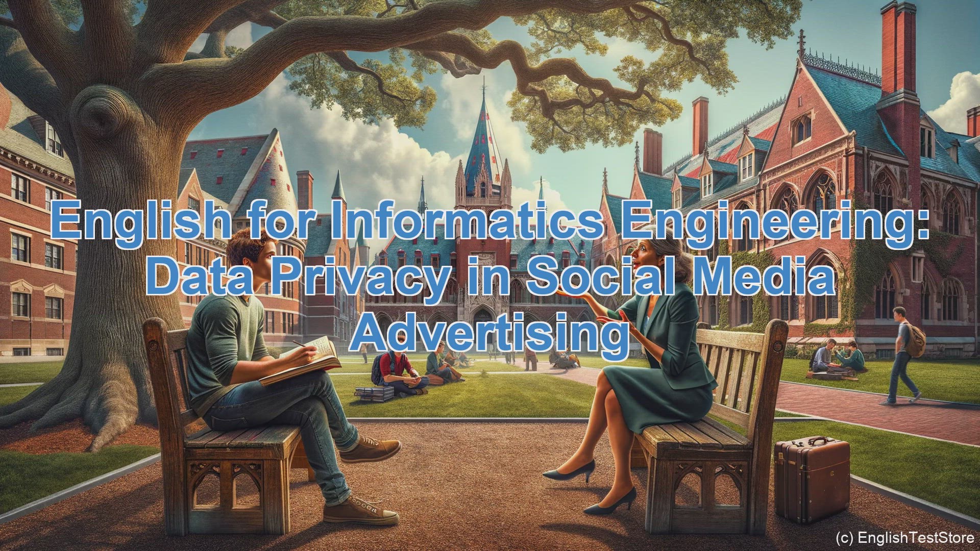 'Video thumbnail for English Conversation for Informatics Engineering: Data Privacy in Social Media Advertising'