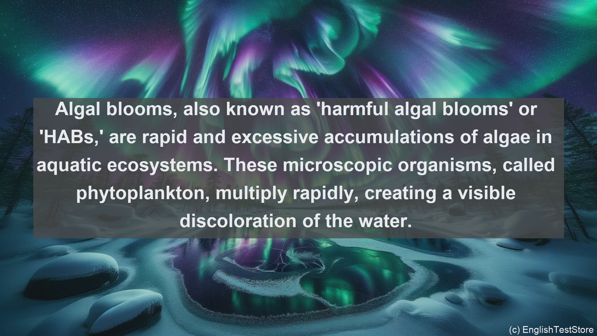 'Video thumbnail for Algal bloom in science  definition and examples'