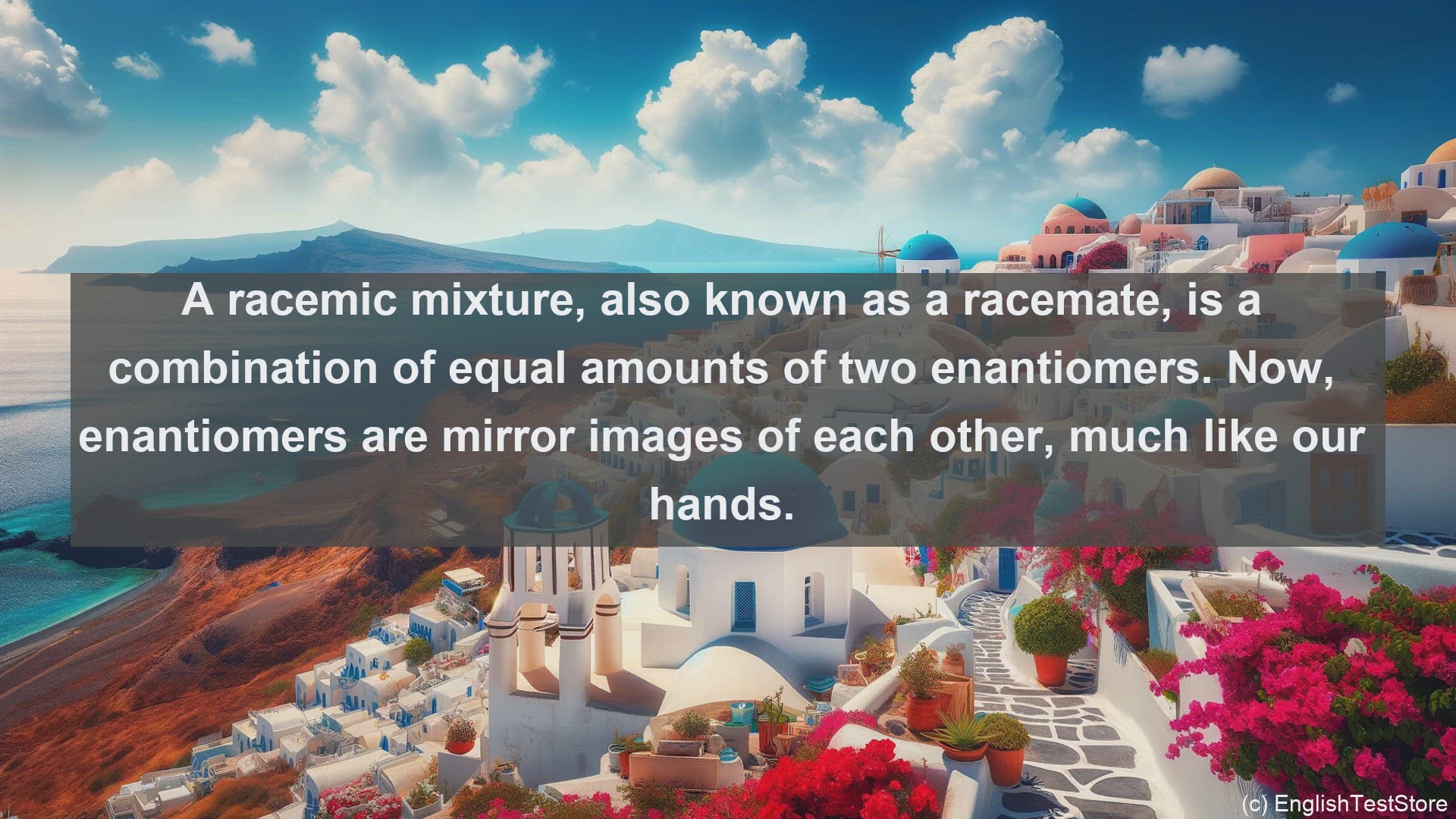 'Video thumbnail for Racemic mixture in science  definition and examples'