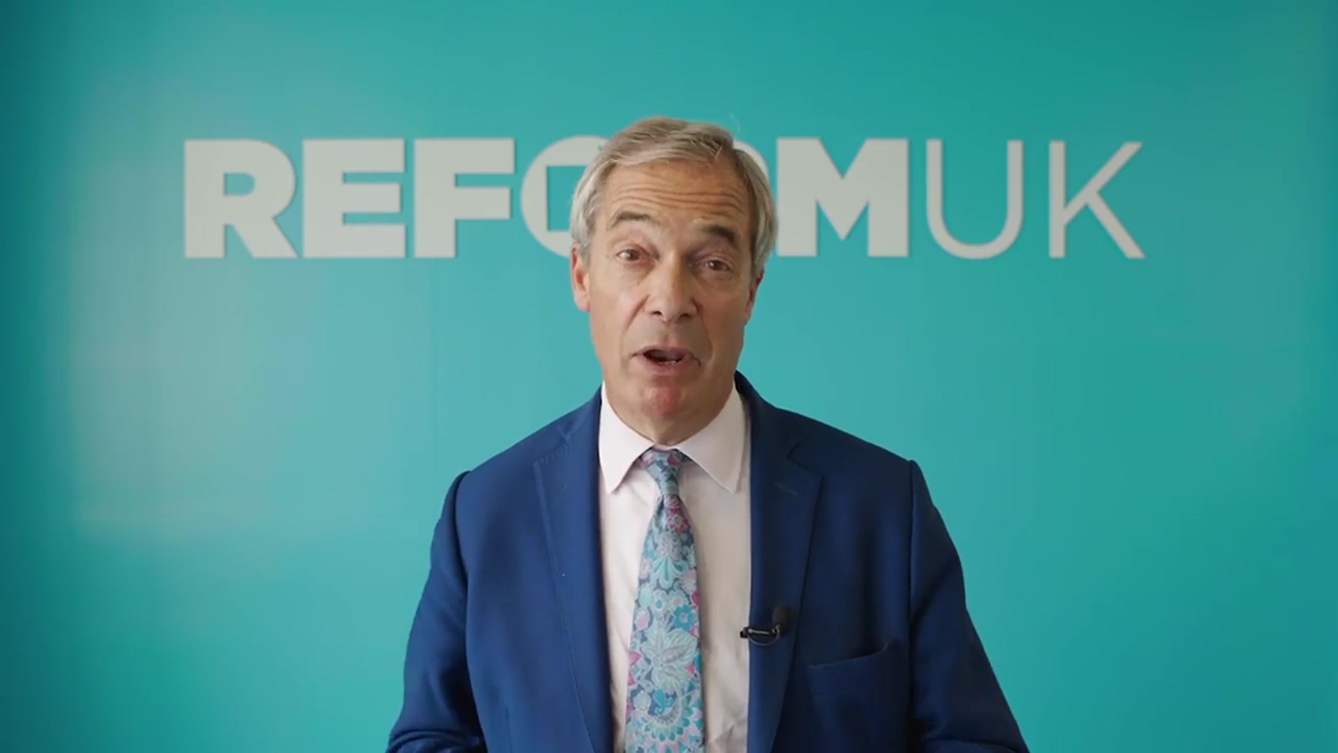 'Video thumbnail for Nigel Farage reflects on four years of GB News in special birthday message'