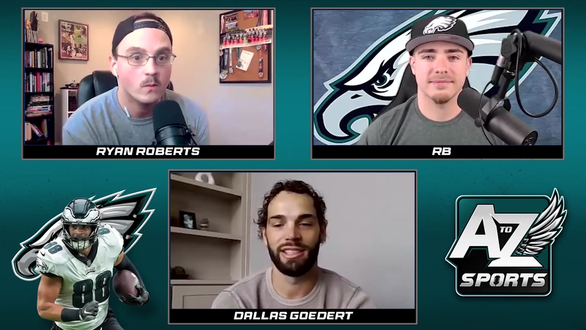 'Video thumbnail for Dallas Goedert talks offseason struggles, amidst uncertainty with the Eagles'