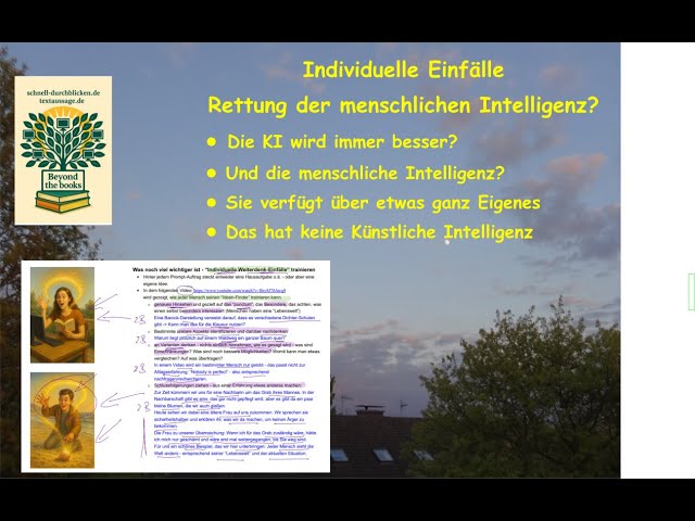 Video thumbnail for Rettung der menschlichen Intelligenz - durch