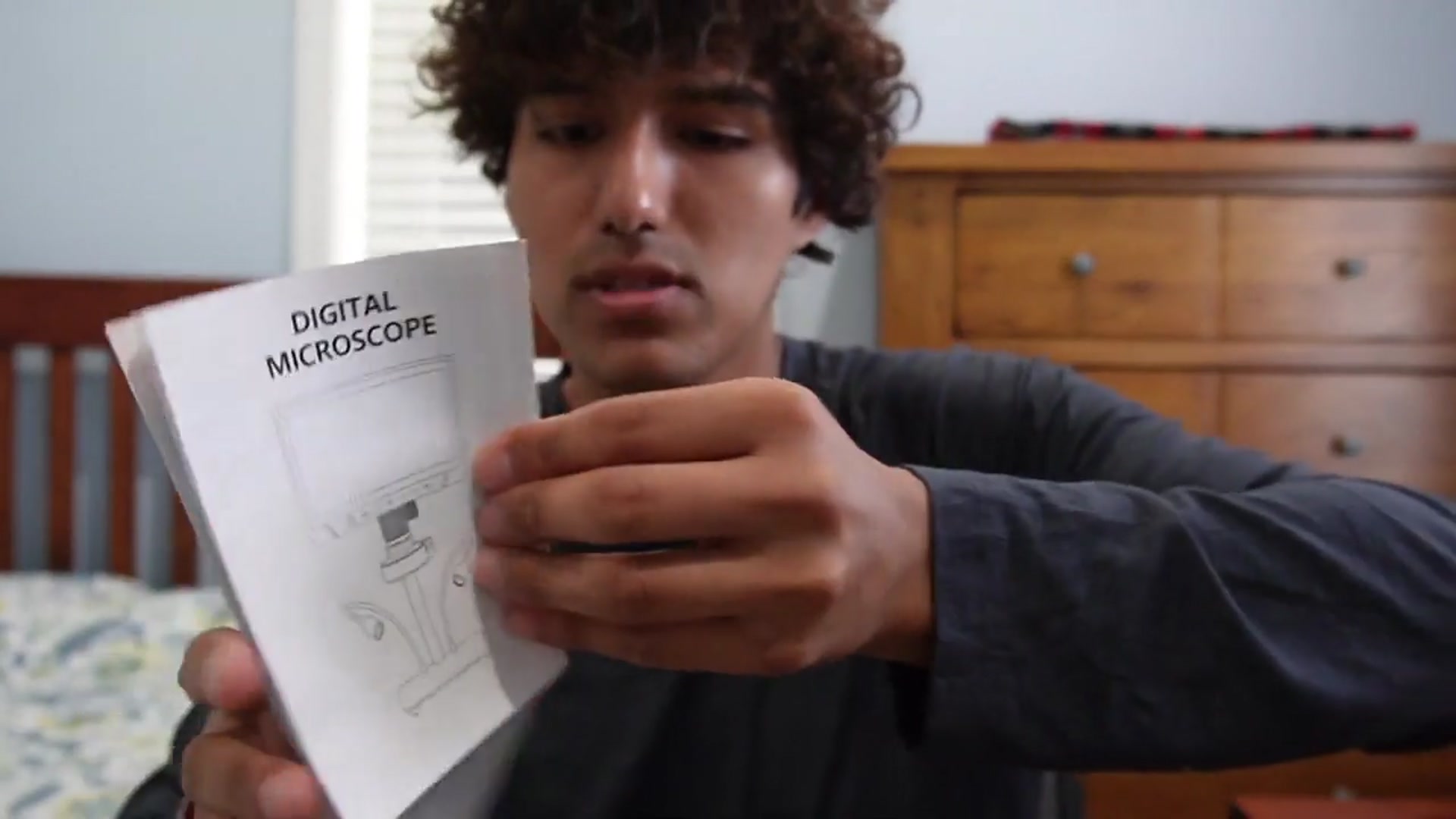 'Video thumbnail for 10" Digital Microscope 1200X Review'
