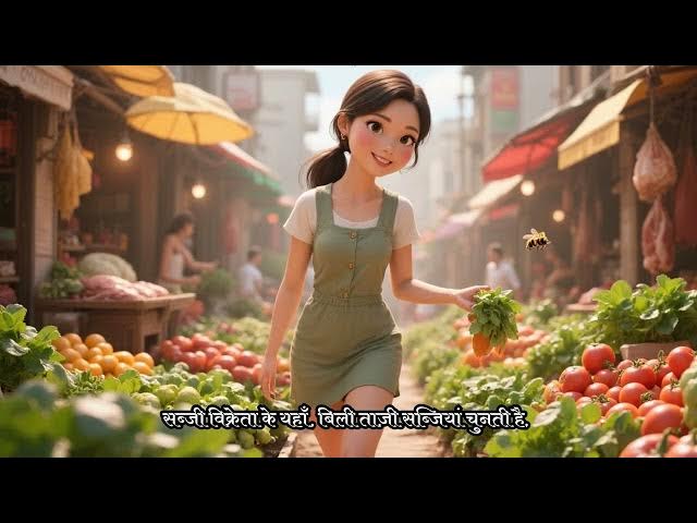 Video thumbnail for Hindi Kahani/bili ki apni zindagi