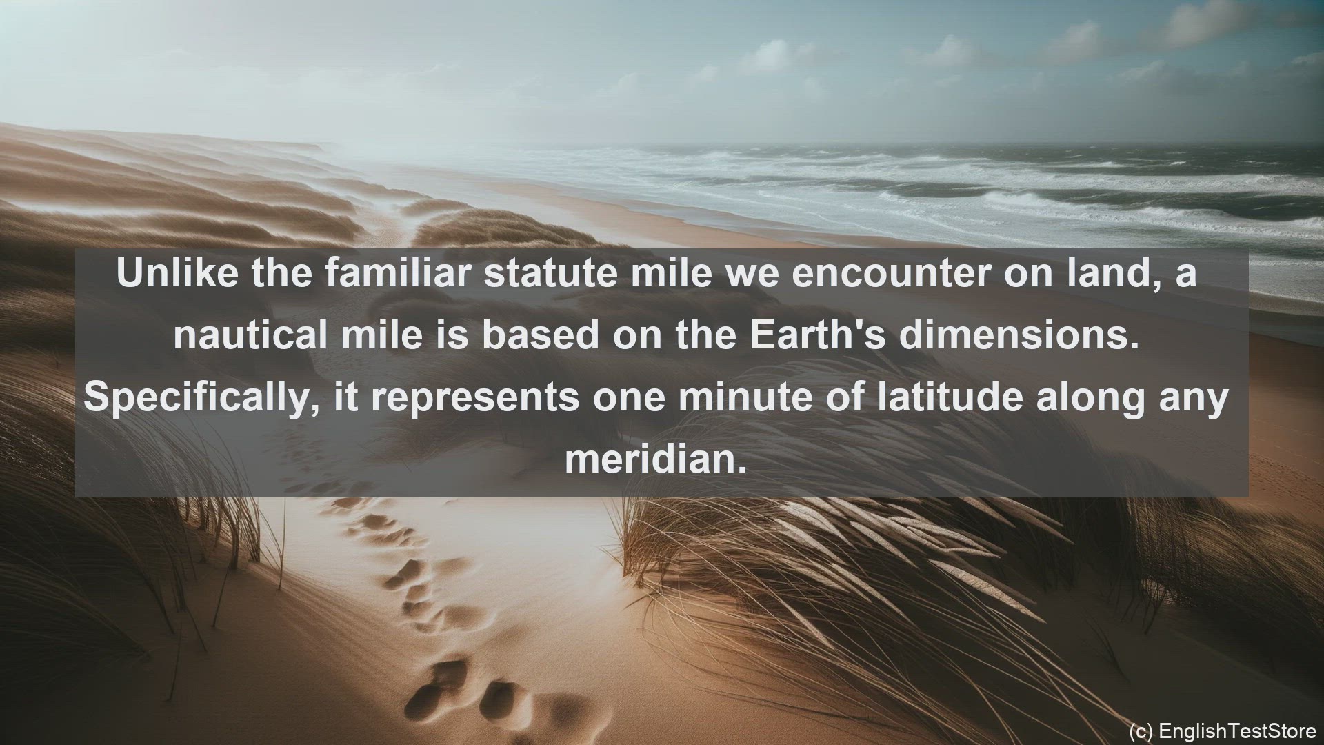 'Video thumbnail for Nautical mile in science  definition and examples'