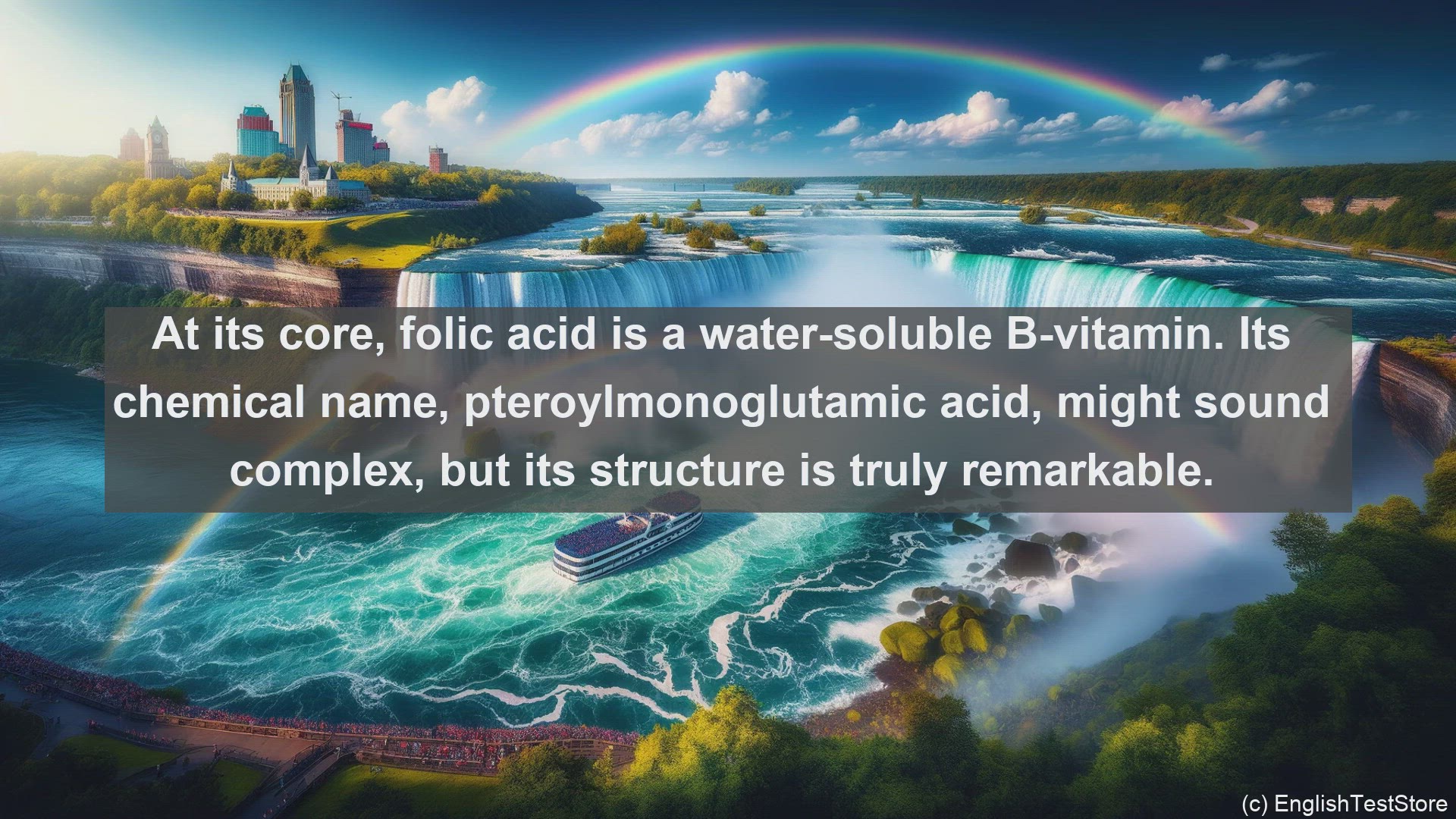 'Video thumbnail for Folic acid in science  definition and examples'