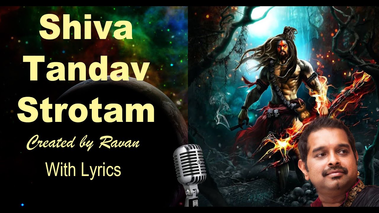 Video thumbnail for Shiv Tandav Stotram Lyrical Video | - Shiva Song - Shankar Mahadevan- रावण रचित शिव तांडव स्तोत्रम्