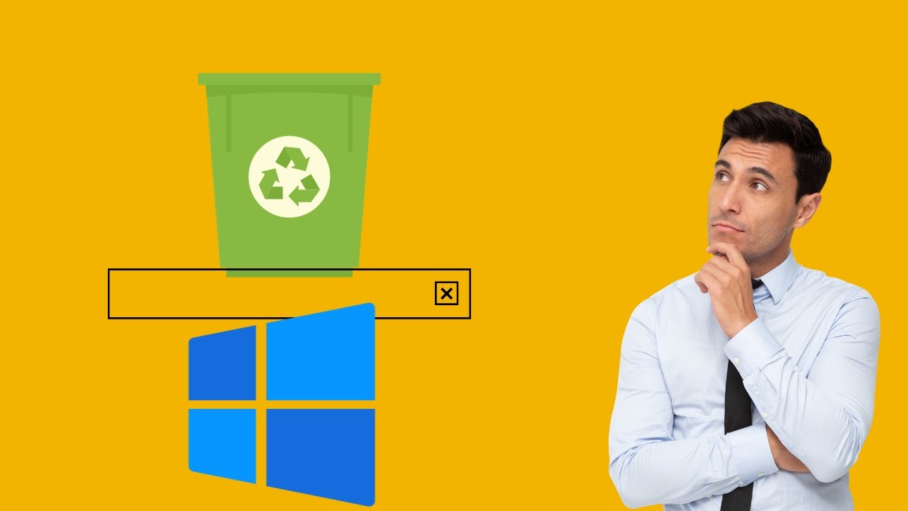 'Video thumbnail for How to Pin Recycle Bin to Windows 10 Taskbar | GearUpWindows'