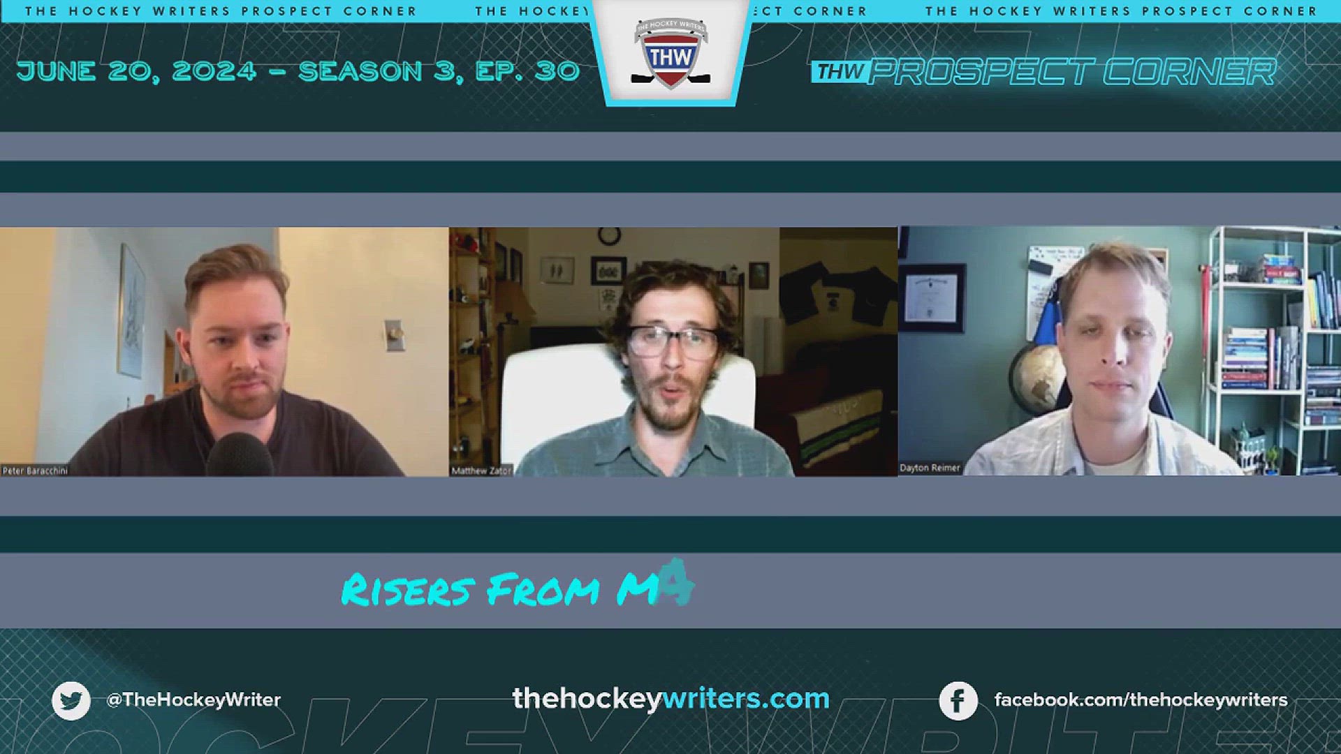 'Video thumbnail for Risers From Peter's Last List - 2024 NHL Draft Final Rankings'