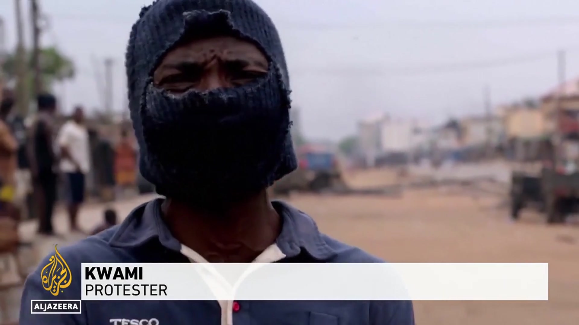 'Video thumbnail for Togo protests erupt over president’s extended rule'