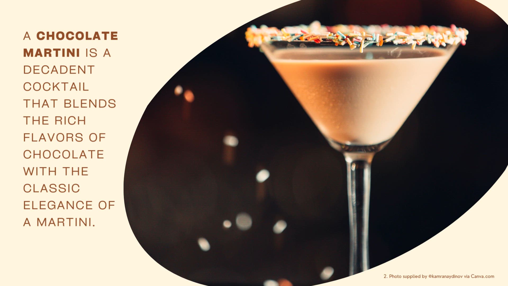 'Video thumbnail for Chocolate Martini Recipe'