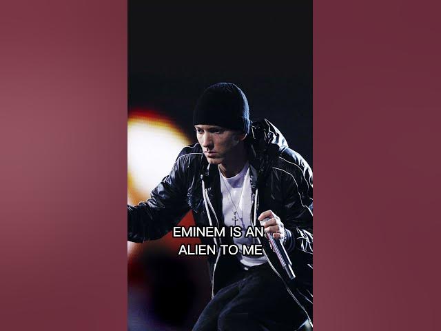 Video thumbnail for KID VISHIS SAYS EMINEM IS AN ALIEN 👽🛸🤟🚀 #aliengang Check the full interview. #shorts
