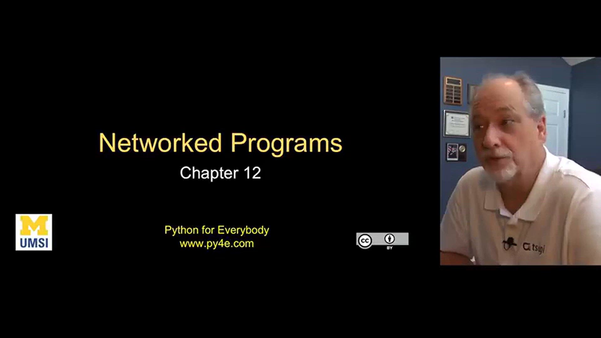 'Video thumbnail for Networked Programs Tutorial - (35) Python for Beginner Series'