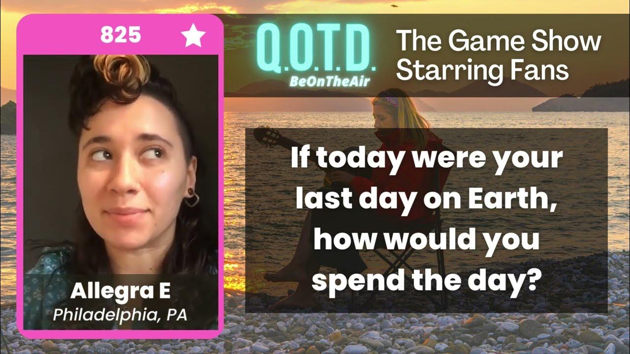 Video thumbnail for Our Favorite Answers: Allegra is jamming out for her last day!