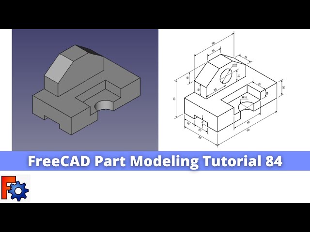 'Video thumbnail for FreeCAD Part Modeling Tutorial 84 | FreeCAD Tutorial | Mechnexus |'