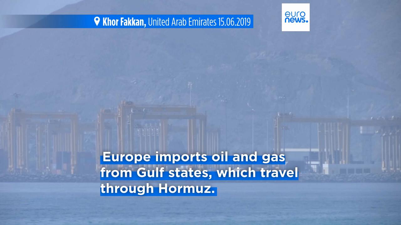 'Video thumbnail for What’s at stake for Europe if the Strait of Hormuz is blocked?'