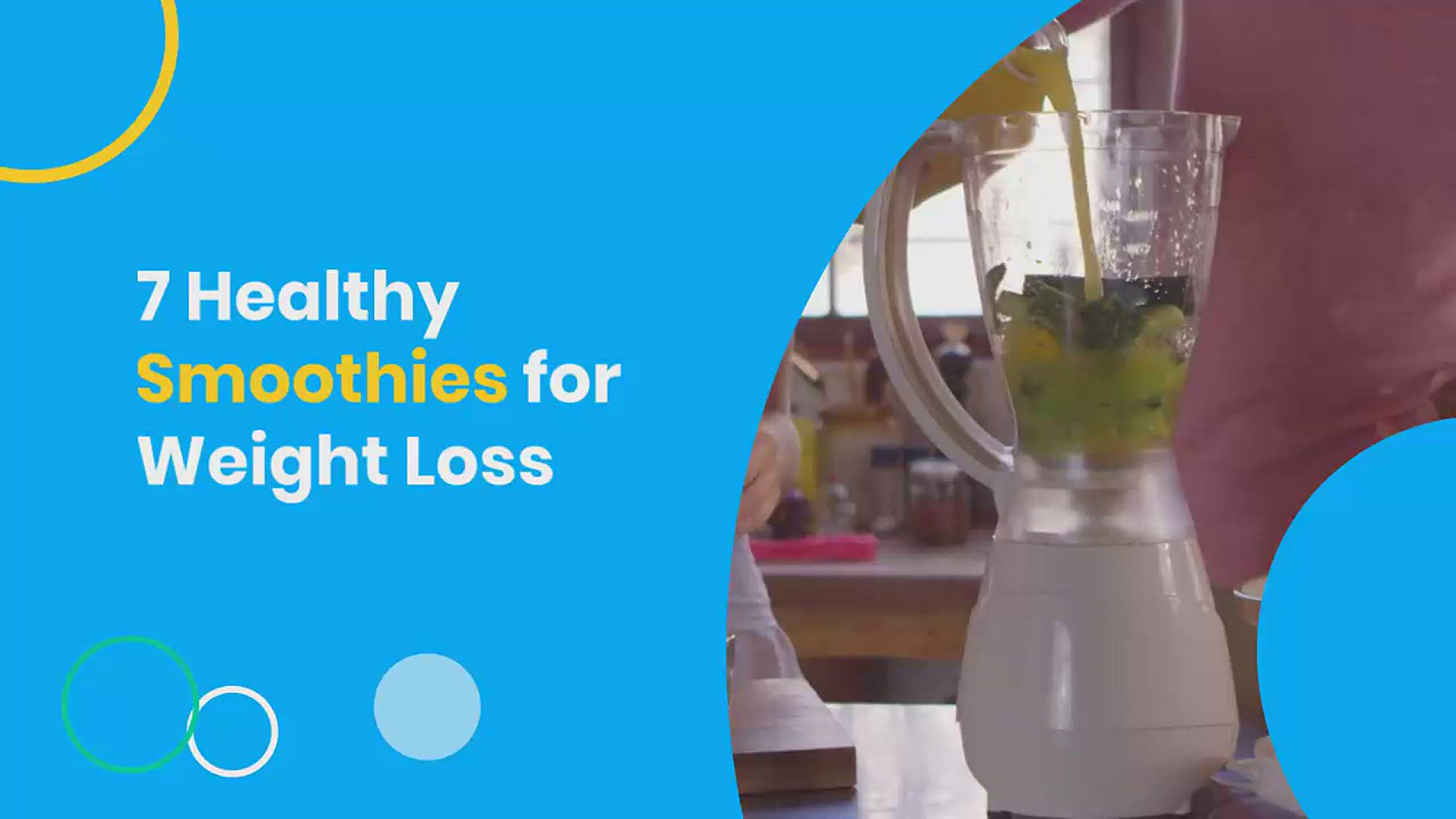 'Video thumbnail for 7 healthy smoothies for weight loss'