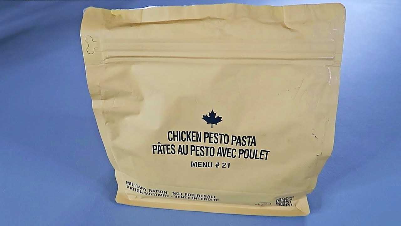 'Video thumbnail for Tasting 2020 Canadian Military IMP MRE Individual Meal Pack Menu 21'