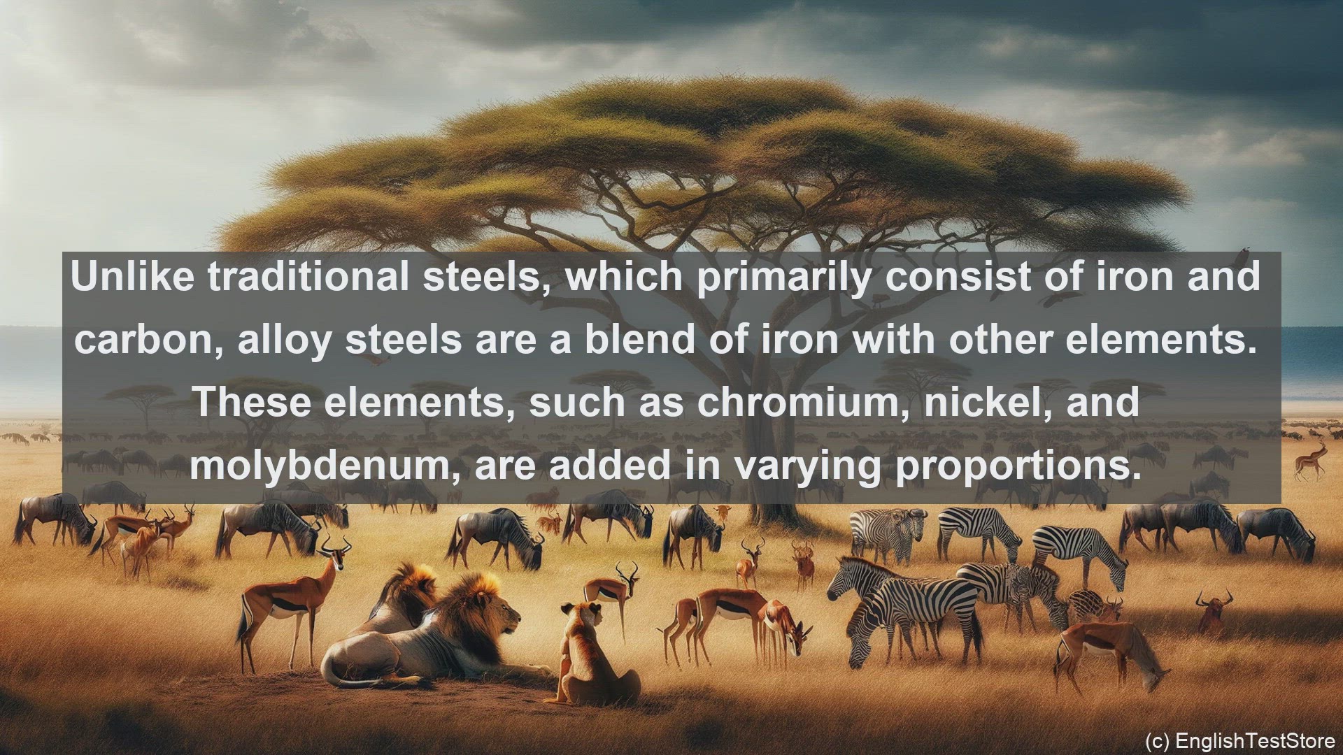 'Video thumbnail for Alloy steels in science  definition and examples'