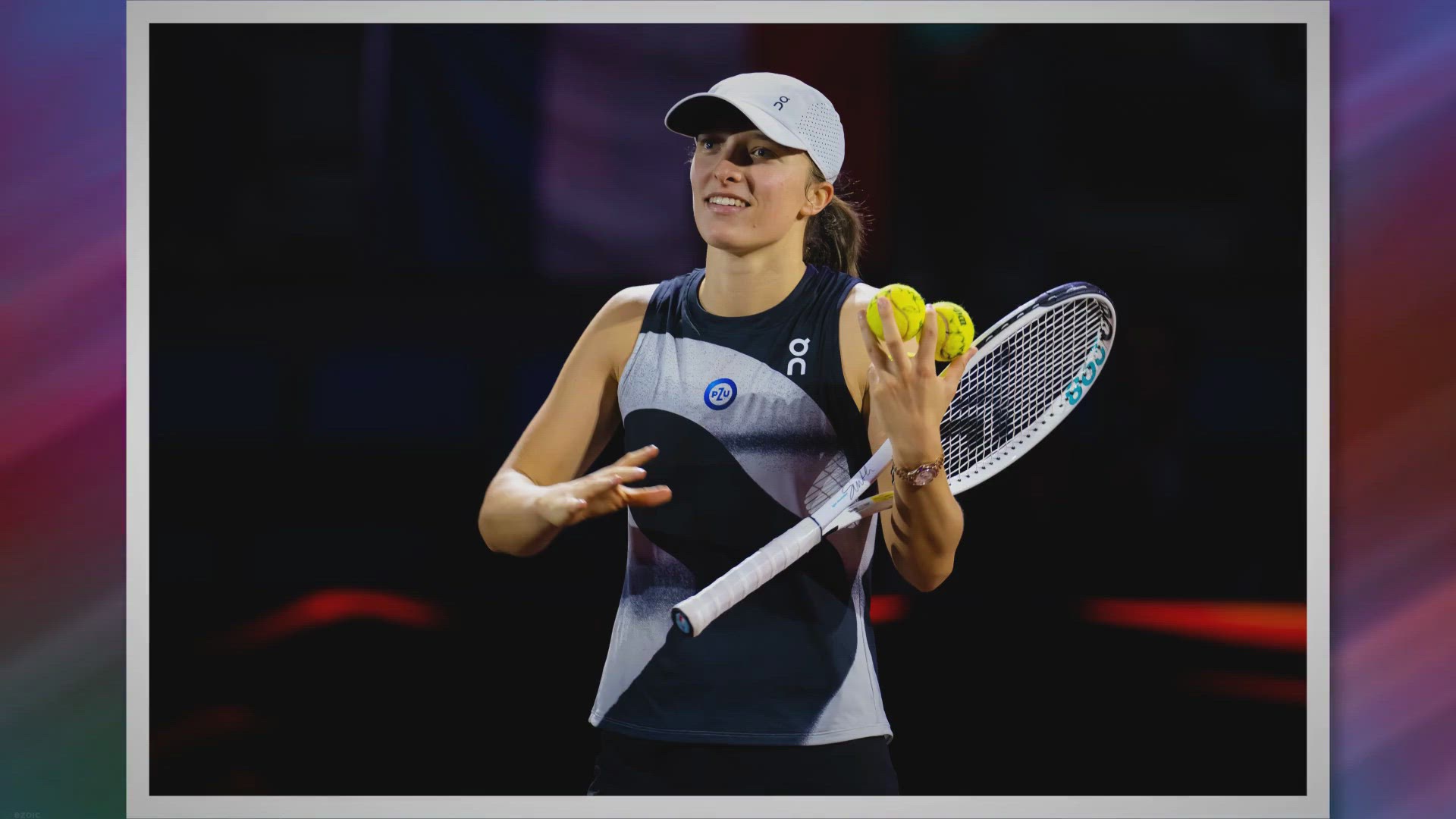 New tennis fashion era started today in Stuttgart WTA No.1 Iga Swiatek played her first match in On apparel