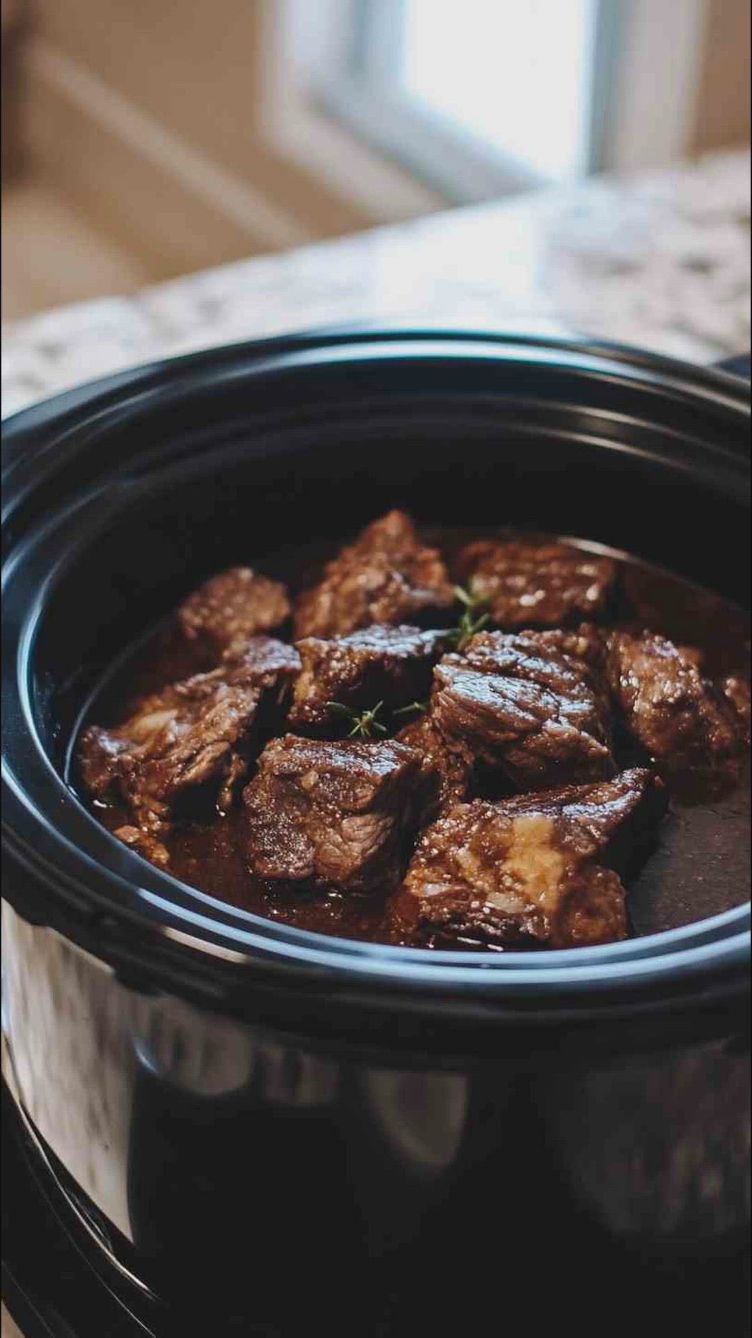 'Video thumbnail for Simple Beef Brisket Crock Pot Recipe for Busy Days Recipe'