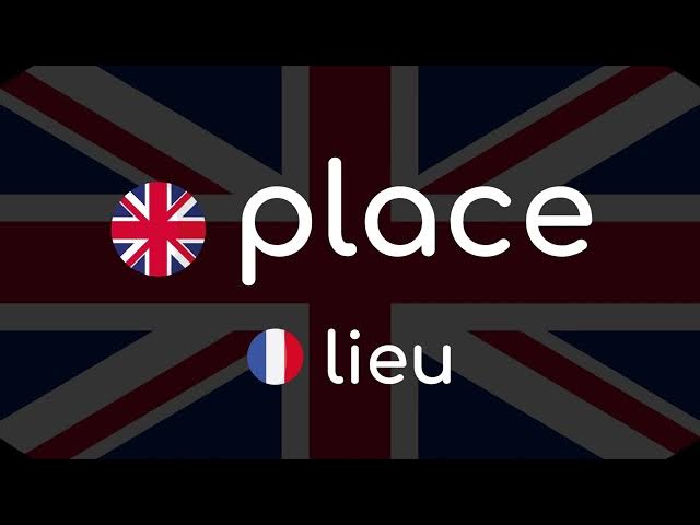 Video thumbnail for Comment prononcer « place » en anglais