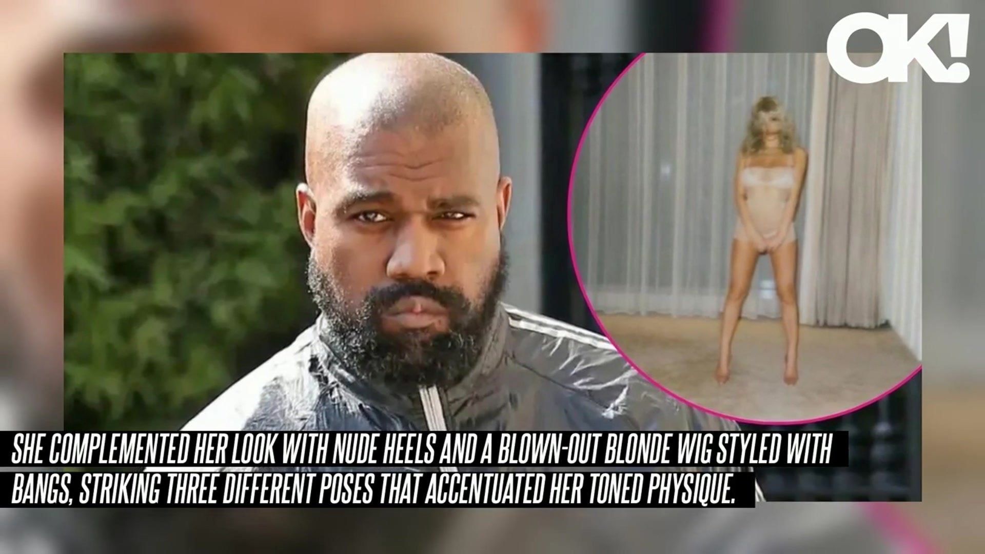'Video thumbnail for Kanye West's Wife Bianca Censori Almost Bares It All in Sheer Outfit Shot by Rapper: Photos'
