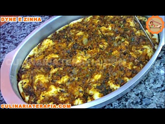 'Video thumbnail for Aprenda Como Fazer Massa Perfeita Para Torta salgada de Sardinha'