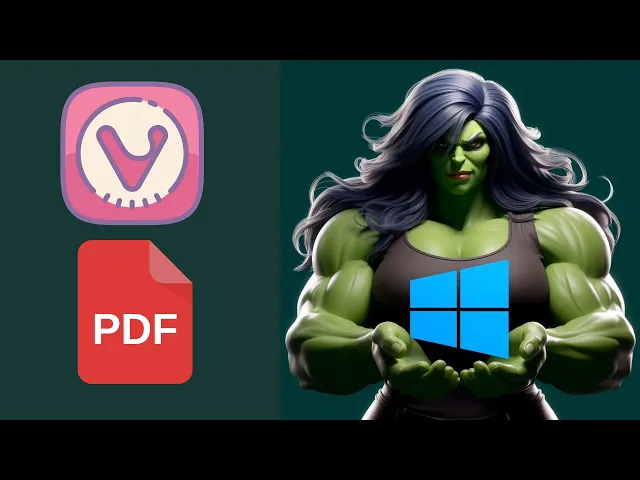 'Video thumbnail for How to Set Vivaldi Browser as Your Default PDF Viewer on Windows 10 | GearUpWindows Tutorial'