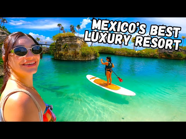 Video thumbnail for Inside Mexicoβs Luxury All-Inclusive Resort | Xcaret Arte β Is It Worth It?