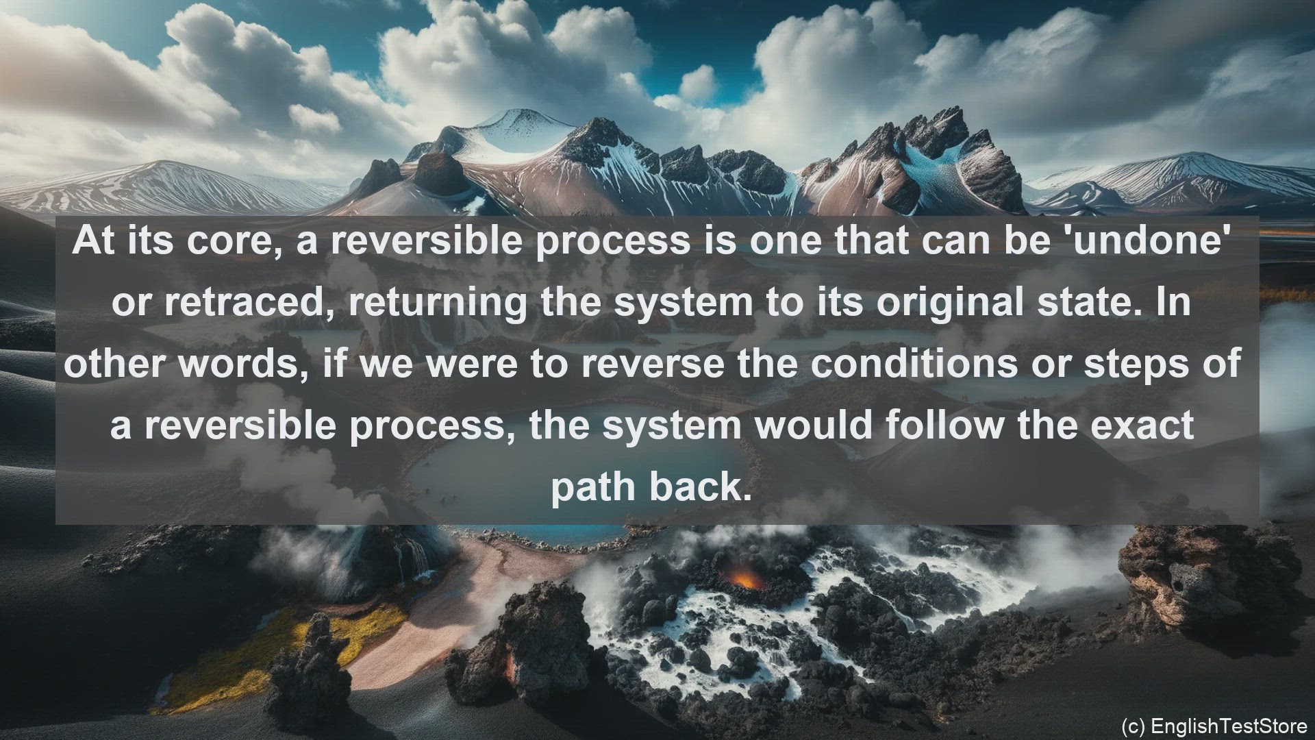 'Video thumbnail for Reversible process in science  definition and examples'