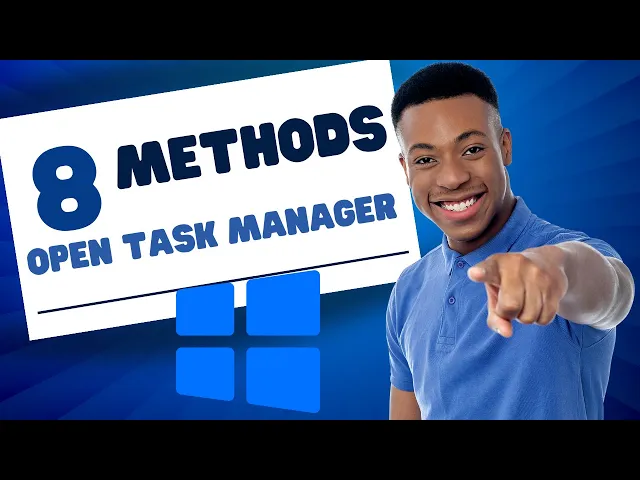 'Video thumbnail for How to Open Task Manager on Windows 10 (8 Methods) | GearUpWindows Tutorial'