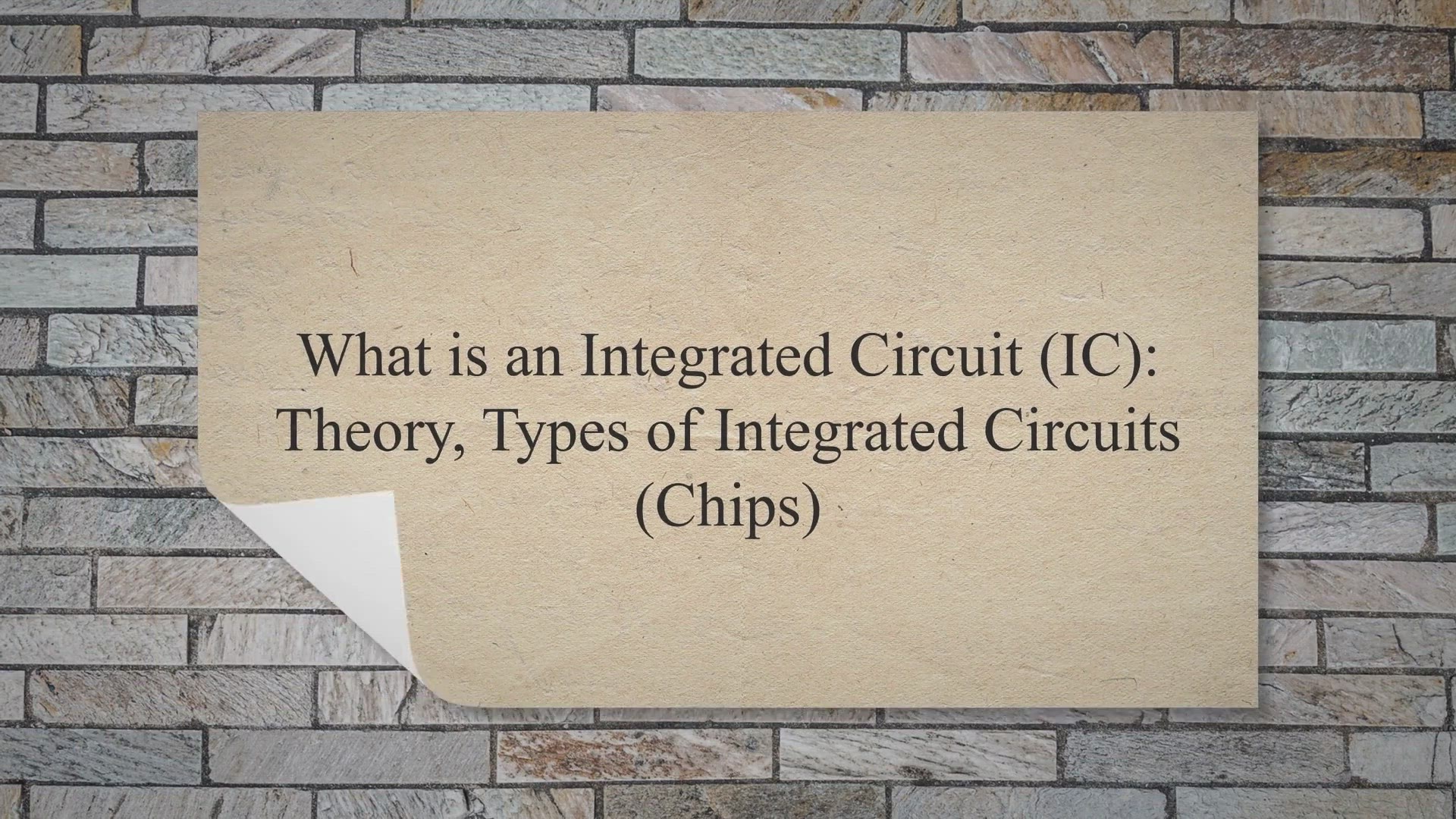 What is an Integrated Circuit (IC)?