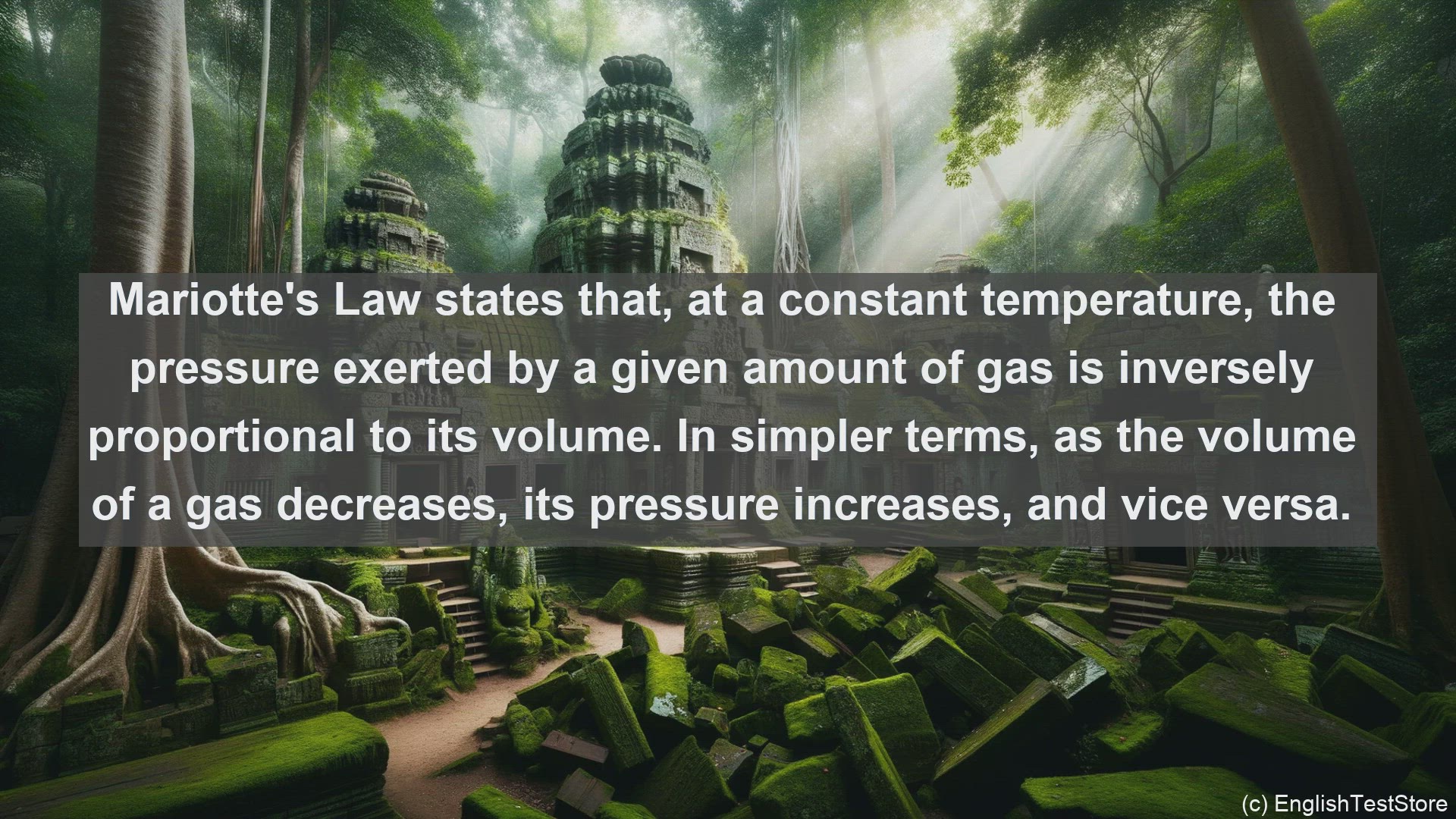 'Video thumbnail for Mariotte law in science  definition and examples'