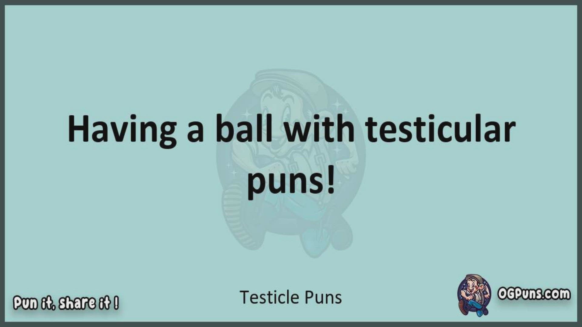 'Video thumbnail for Testicle Humor Odyssey: An Epic Exploration of Jokes, Puns, Wordplays, and Laughter'