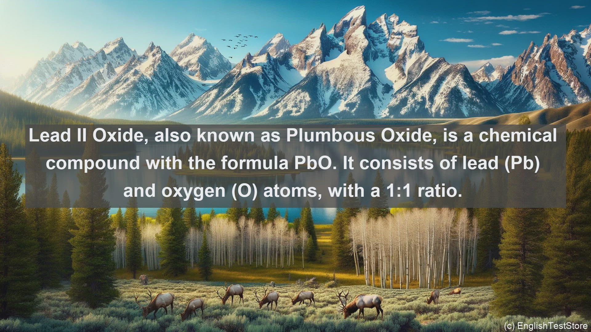 'Video thumbnail for Lead ii oxide in science  definition and examples'