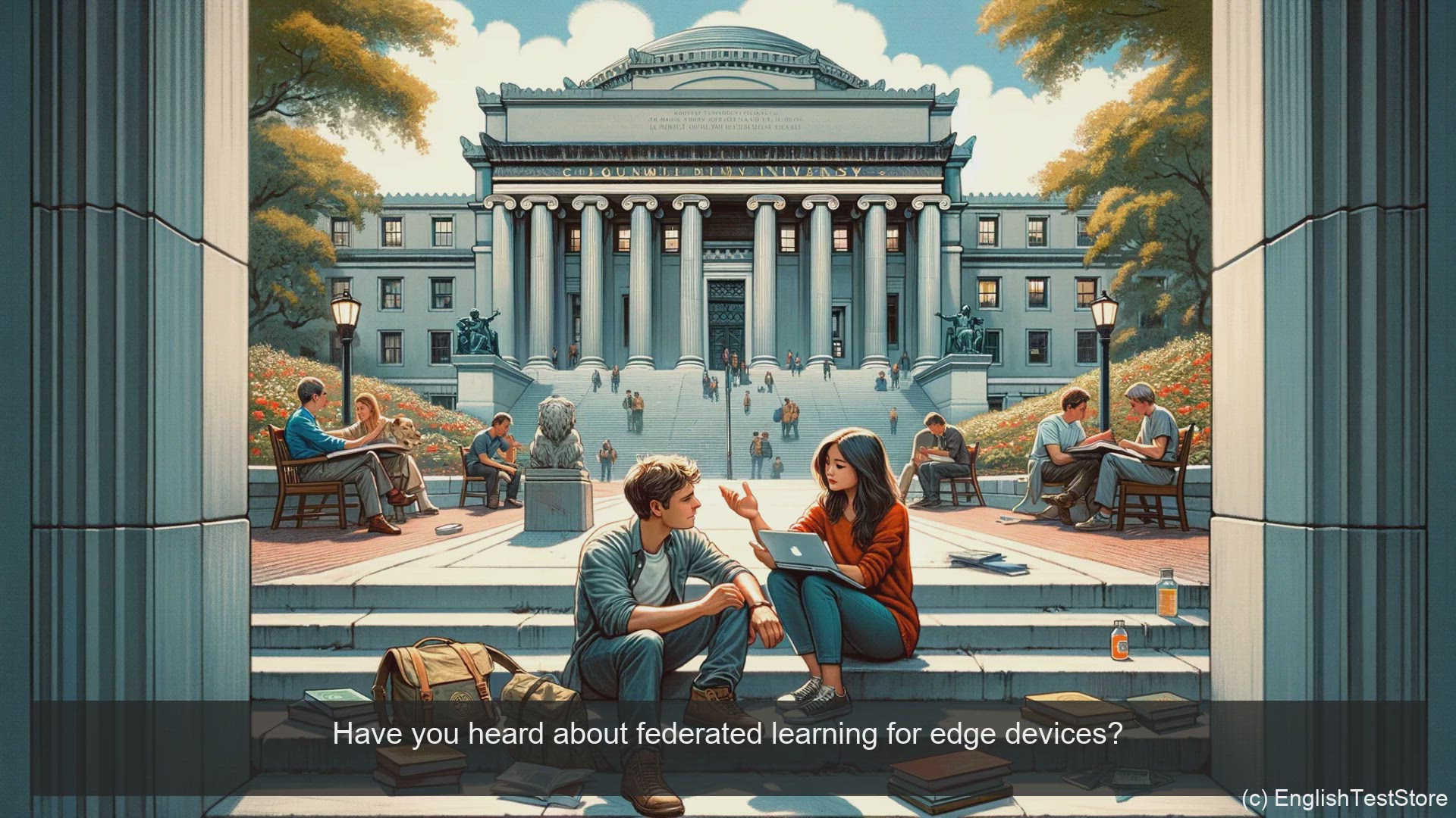 'Video thumbnail for English Conversation for Informatics Engineering: Federated Learning for Edge Devices'