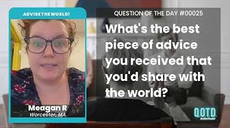 Video thumbnail for Meagan's Advice: "Save money, in moderation!"