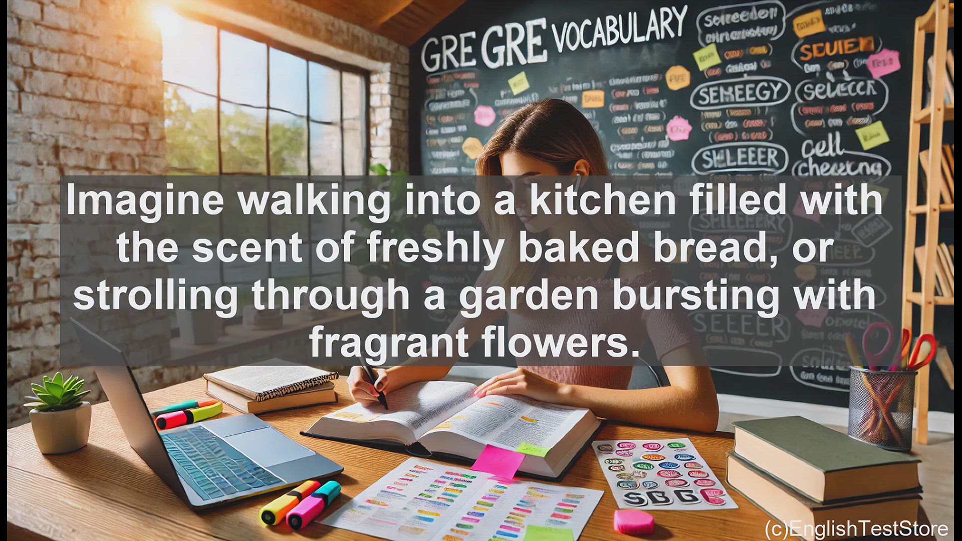 'Video thumbnail for GRE Vocabulary Lesson: Exploring the Aromatic World'