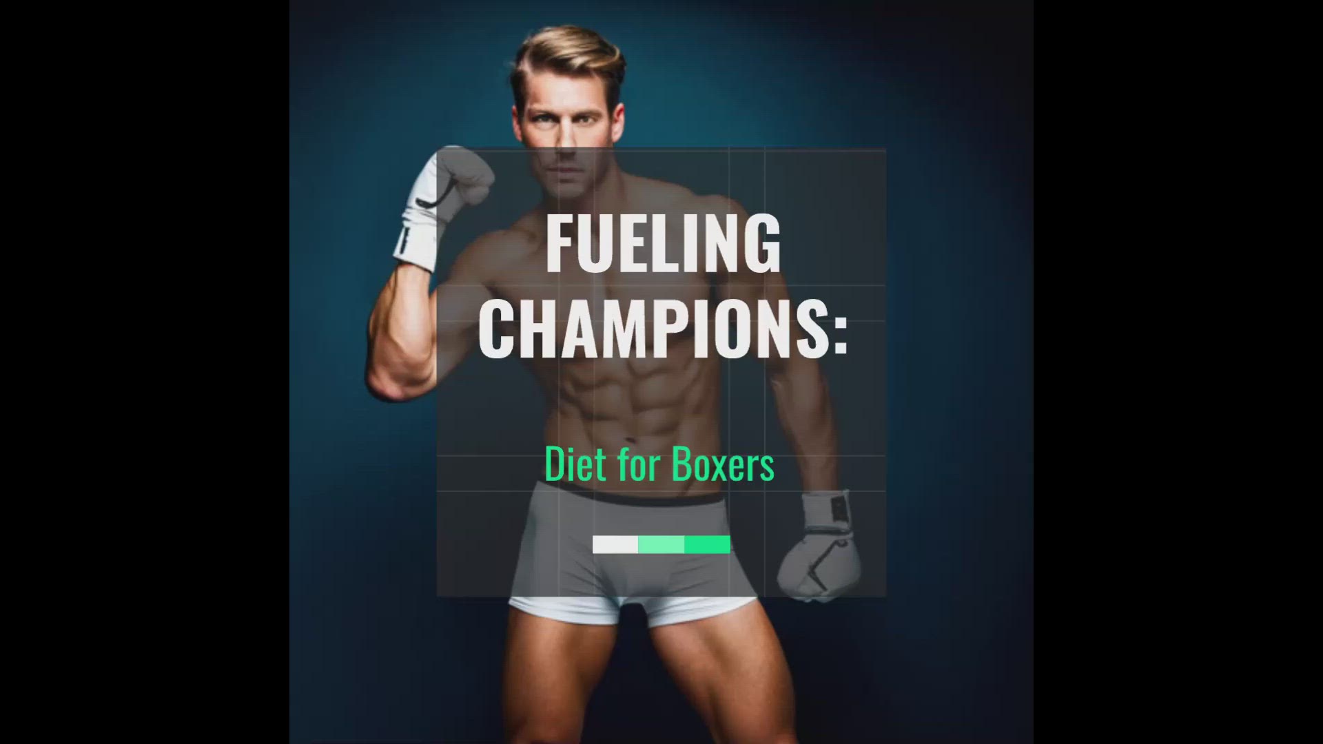 'Video thumbnail for Diet for boxers'