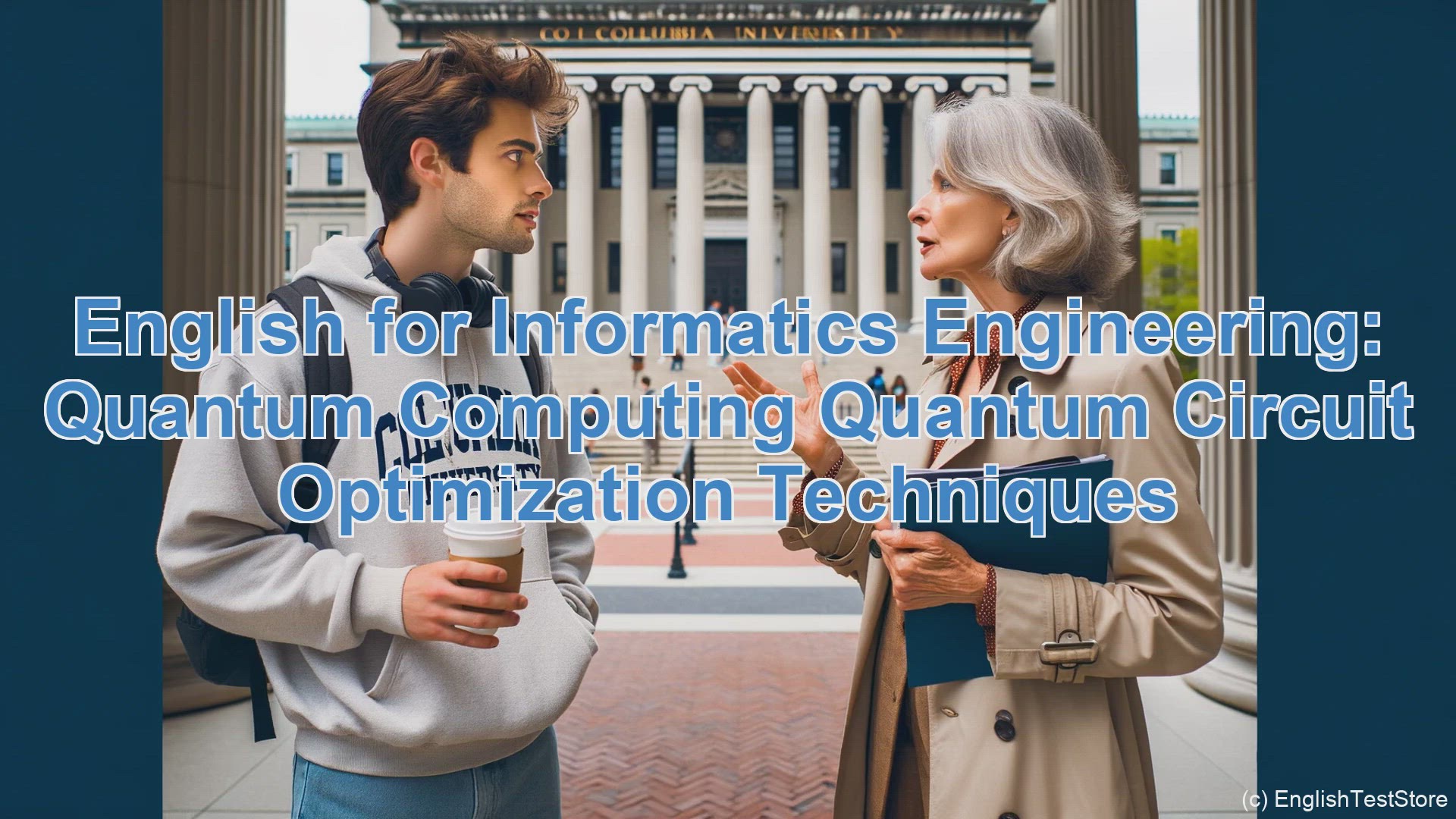 'Video thumbnail for English Conversation for Informatics Engineering: Quantum Computing Quantum Circuit Optimization Techniques'